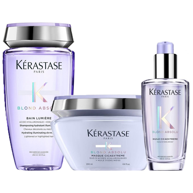 Kerastase Kit Blonde Absolu Le Bain Cicaextreme Ml Masque Ml