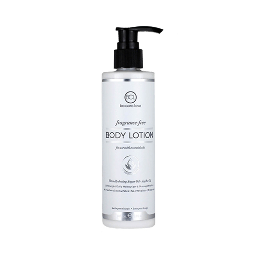 Immagine di Crema idratante per oli essenziali, pelle secca, 240ml, bcl fragrance-free body lotion