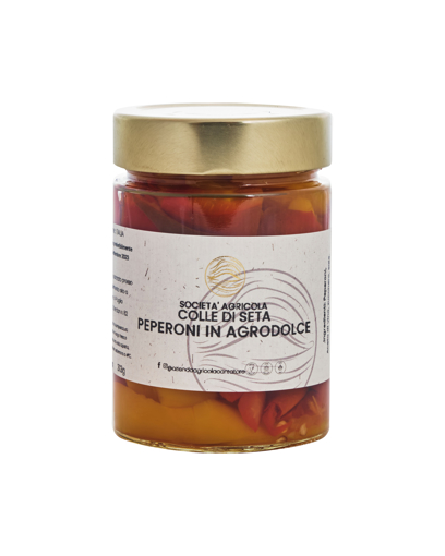 Immagine di Peperoni in agrodolce, boccaccio da 300gr