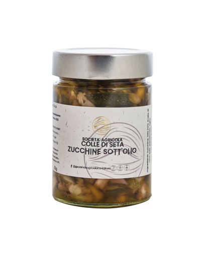 Immagine di Zucchine sott'olio, boccaccio da 300gr