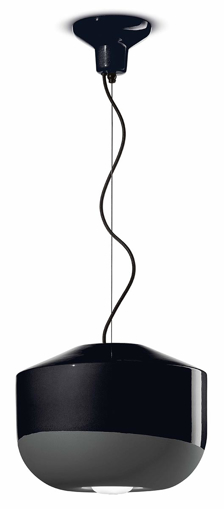 Immagine di Bellota sospensione d.35  pendant d.35nero carbone  carbon black  - 1 x max 53w e27 - ip20