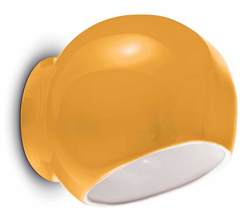 Immagine di Ayrton applique  wall lampgiallo  yellow - 1 x max 40w e27 - ip20