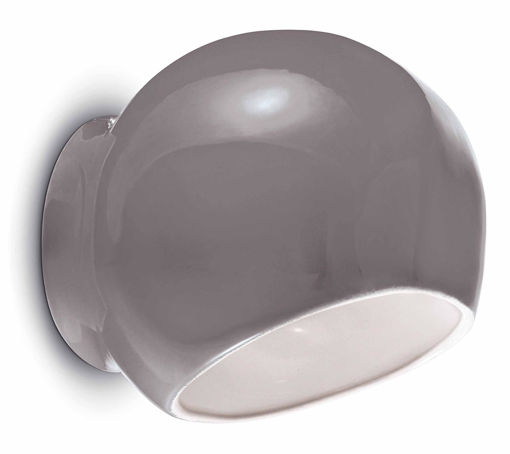 Immagine di Ayrton applique  wall lampgrigio  grey - 1 x max 40w e27 - ip20