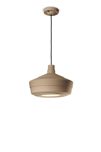 Immagine di Churuata sospensione  pendantmarrone fango  mud brown - 1 x max 53w e27 - ip20