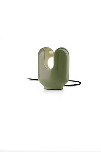 Immagine di Batucada lampada da tavolo  table lampverde salvia  leaf green - 1 x max 53w e27 - ip20