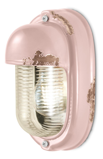 Immagine di Vintage applique  wall lampvintage cipria   vintage pink  - 1 x max 42w e27 - ip20