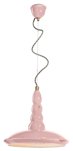 Immagine di Vague - vintage sospensione  pendantvintage cipria   vintage pink  - 1 x max 53w e27 - ip20