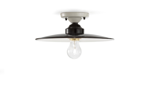 Immagine di B&w plafoniera d.30  ceiling lamp d.30 -    -  - 1 x max 77w e27 - ip20