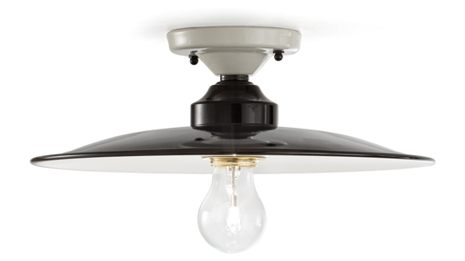 Immagine di B&w plafoniera d.35  ceiling lamp d.35 -    -  - 1 x max 77w e27 - ip20