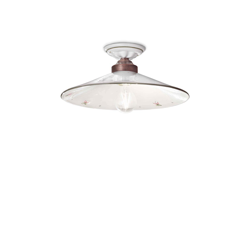 Immagine di Asti plafoniera  ceiling lamp1 x max 100w e27 - ip20