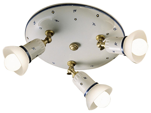 Immagine di Savona plafoniera  ceiling lamp3 x max 42w e14 - ip20