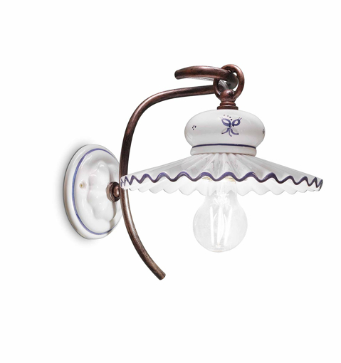 Immagine di Roma applique  wall lamp1 x max 75w e27 - ip20