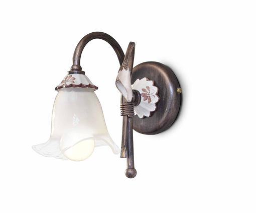 Immagine di Vicenza applique  wall lamp1 x max 60w e14 - ip20