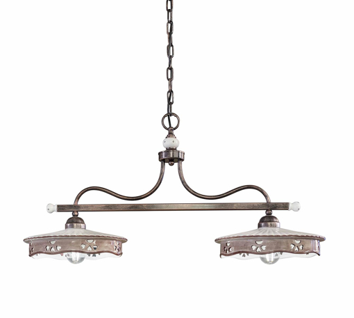 Immagine di Alessandria bilancere  twin suspension2 x max 75w e27 - ip20