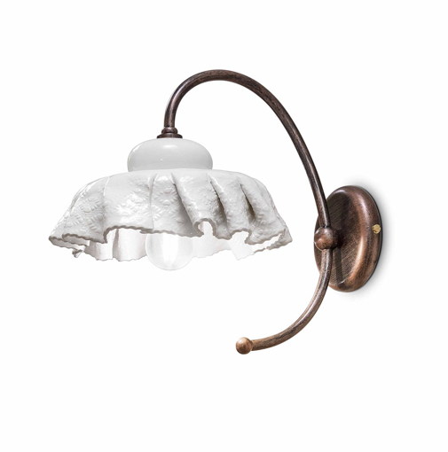 Immagine di Modena applique  wall lamp1 x max 75w e27 - ip20