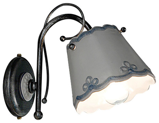 Immagine di Ravenna applique  wall lamp1 x max 40w e14 - ip20