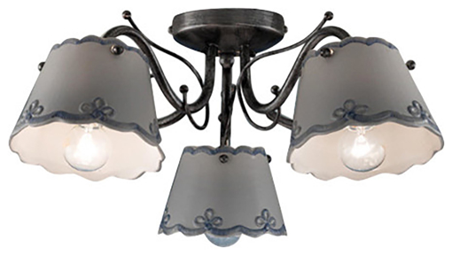 Immagine di Ravenna plafoniera  ceiling lamp3 x max 42w e14 - ip20