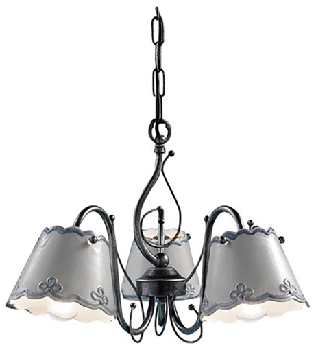 Immagine di Ravenna lampadario  chandelier3 x max 42w e14 - ip20