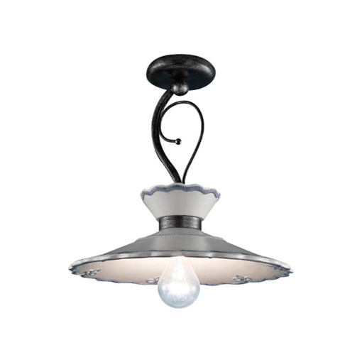 Immagine di Ravenna plafoniera  ceiling lamp1 x max 100w e27 - ip20