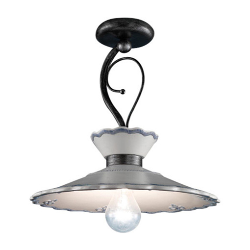 Immagine di Ravenna plafoniera  ceiling lamp1 x max 100w e27 - ip20