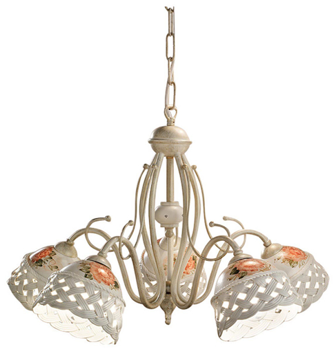 Immagine di Verona lampadario  chandelier5 x max 42w e14 - ip20