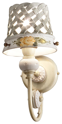 Immagine di Verona applique  wall lamp1 x max 42w e14 - ip20