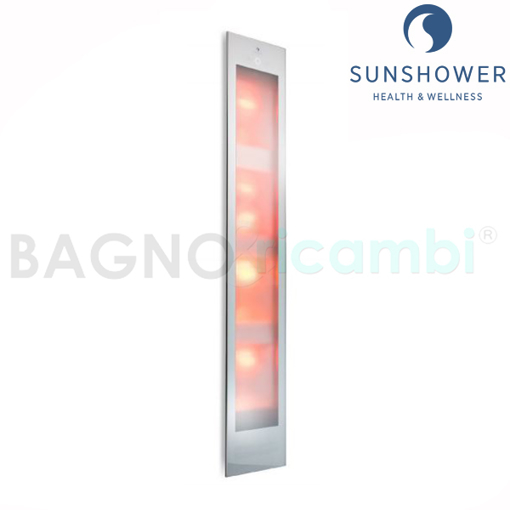 Immagine di Lampada abbronzante e infrarossi naturale solarium sunshower deluxe 80015