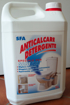 Immagine di Liquido anticalcare 5 litri sfa per sanitrit anticalc