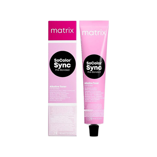 Immagine di Matrix socolor sync alkaline toner 90ml - colore:spm - sheer pastel moka