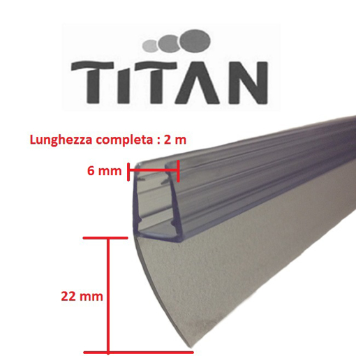 Immagine di Ricambio guarnizione sottoporta combinata titan 31g62tr