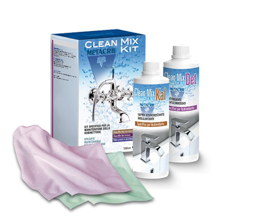 Immagine di Clean mix kit - kit specifico per la manutenzione della rubinetteria metacril 11800501