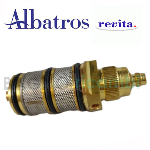 Immagine di Ricambio cartuccia miscelatore termostatico box doccia albatros revita 4r22257999