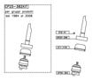 Immagine di Ricambio cartuccia con leva per miscelatore stella cp25-382