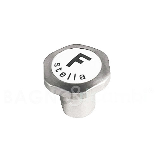 Immagine di Ricambio portaplacchetta cromo serie roma da 1/2" acqua fredda stella gr06-40fcr