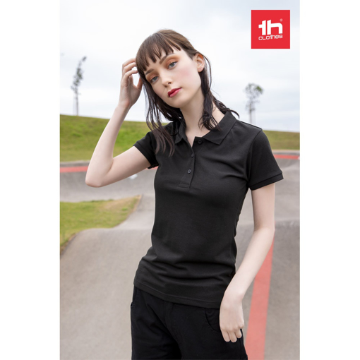 Immagine di Thc berlin women. polo da donna nero s