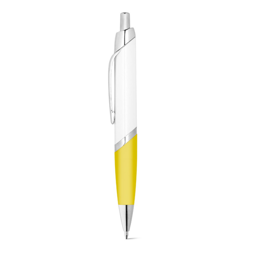 Immagine di Digit flat. penna a sfera con clip in metallo giallo