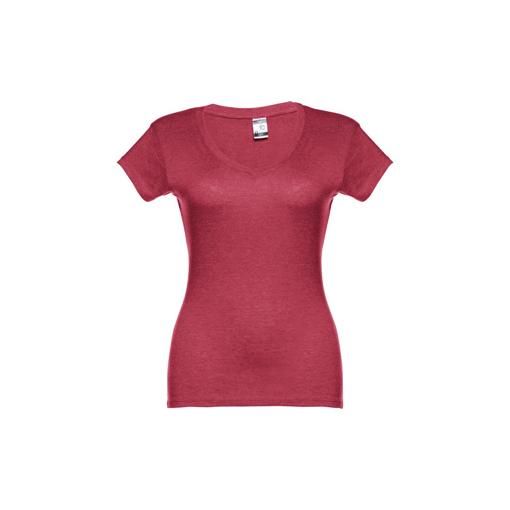 Immagine di Thc athens women. t-shirt da donna rosso mélange l