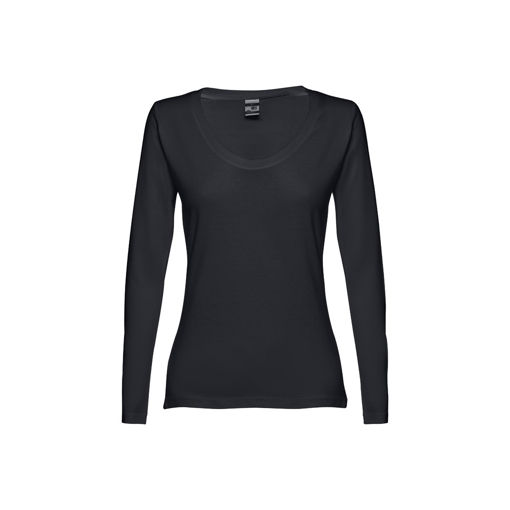 Immagine di Thc bucharest women. t-shirt a manica lunga da donna nero xl