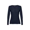 Immagine di Thc bucharest women. t-shirt a manica lunga da donna blu scuro l