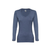 Immagine di Thc bucharest women. t-shirt a manica lunga da donna blu mélange l