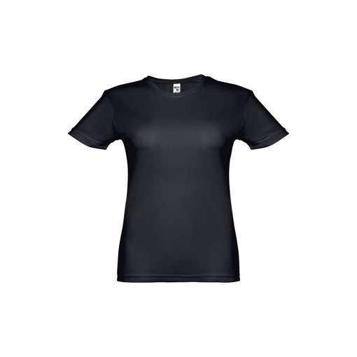 Immagine di Thc nicosia women. t-shirt tecnica da donna nero s