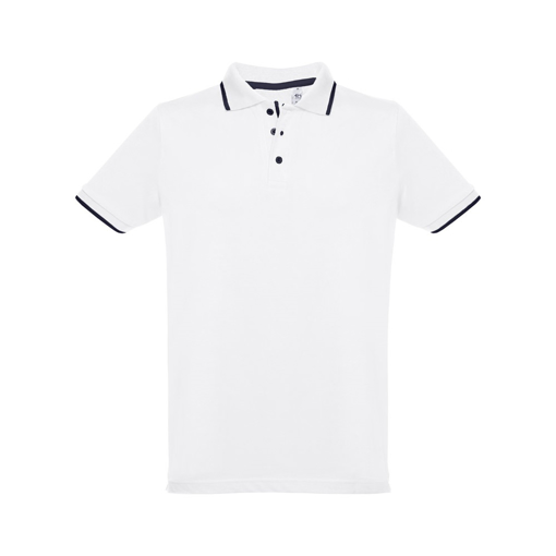 Immagine di Thc rome wh. polo "slim fit" da uomo bianco l