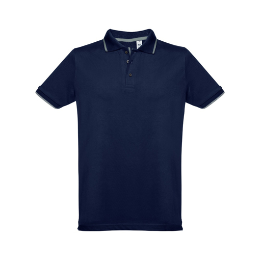 Immagine di Thc rome. polo "slim fit" da uomo blu l