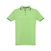 Immagine di Thc rome. polo "slim fit" da uomo verde chiaro l