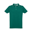 Immagine di Thc rome. polo "slim fit" da uomo verde scuro l