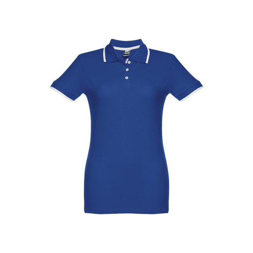 Immagine di Thc rome women. polo "slim fit" da donna blu reale l