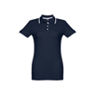 Immagine di Thc rome women. polo "slim fit" da donna blu scuro l