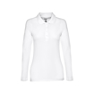 Immagine di Thc bern women wh. polo a manica lunga da donna bianco l