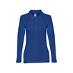 Immagine di Thc bern women. polo a manica lunga da donna blu reale l