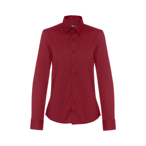 Immagine di Thc paris women. camicia popeline da donna bordeaux l